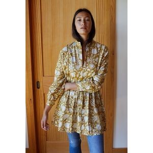 Emerson Fry Josephine Dress - Vintage Ochre